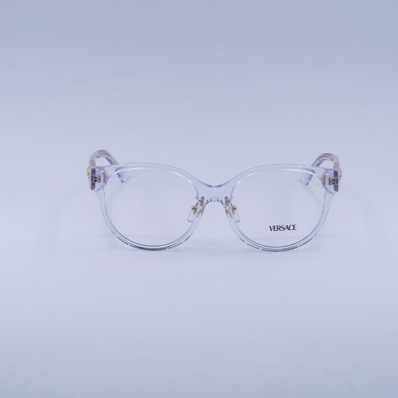 Versace VE3351D 148 Eyeglasses Crystal 53mm Round Frame - Picture 7 of 10
